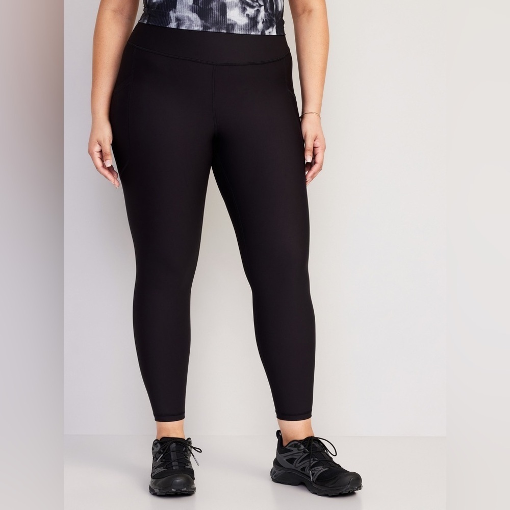 Old Navy High-Waisted PowerSoft 7/8 Pocket Leggings 4X